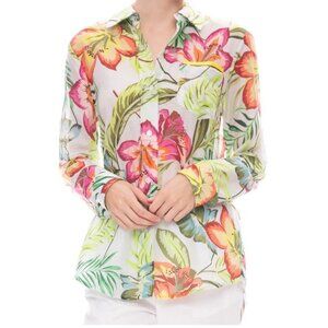 Le Superbe Electric Avenue Floral Ex-Boyfriend Button Down Shirt